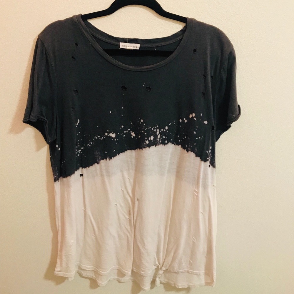 Nordstrom acid wash tee